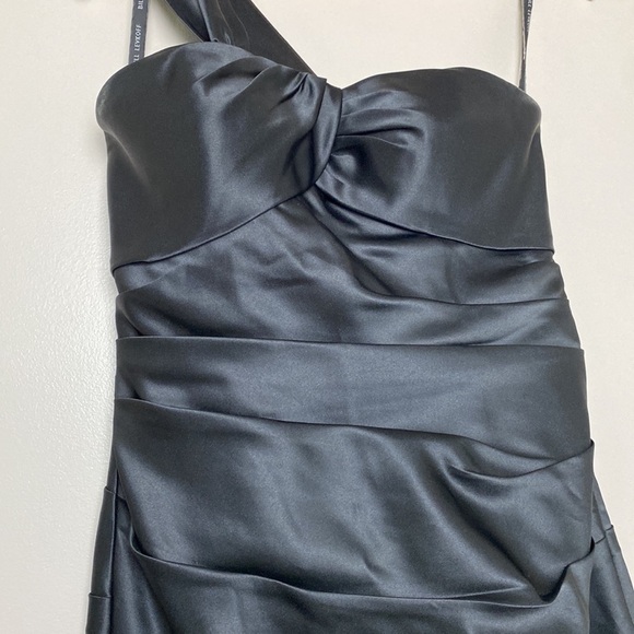 Bill Levkoff Black One Shoulder Dress‎ - Picture 3 of 15